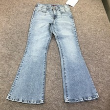 Lucky Brand Stevie High Rise Flare Jeans Womens 6/28 Blue Light Wash Denim 28x32