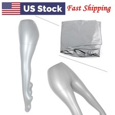1 Pcs Female Pants Trou Underwear Inflatable Mannequin Dummy Torso Legs Model us