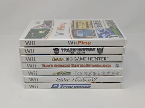 Nintendo Wii Video Games, Lot of 7