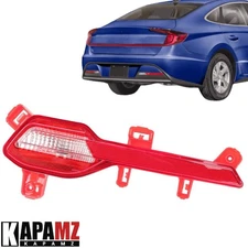 For Hyundai Sonata 2020-2023 Right Rear Bumper Reflector Lamp Tail Back up Light