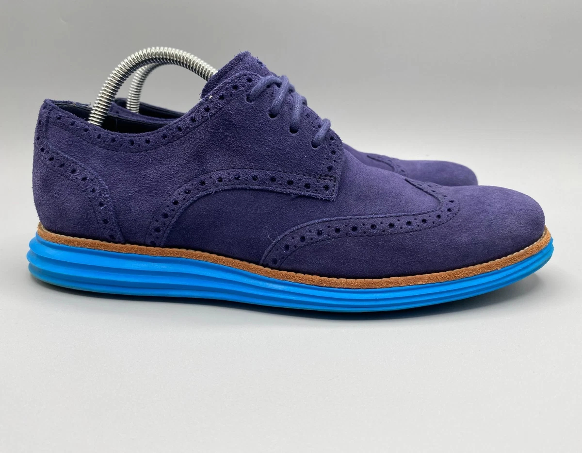 Cole Haan Suede Blue Dress Shoes for Men | eBay