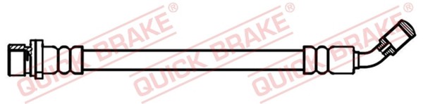 Quick Brake Bremsschlauch 58.026 M10X1 FüR Honda Civic 8 Hatchback FN FK FK1 FN4-image