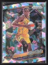 2025 Panini Prizm WNBA Lisa Leslie #106 Cracked Ice Los Angeles Sparks