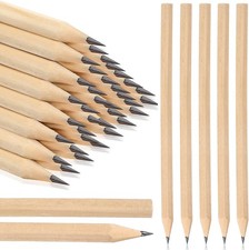 Fumete 100 Pieces Wooden Pencils Bulk No Eraser 1 Count Pack of 100 ,