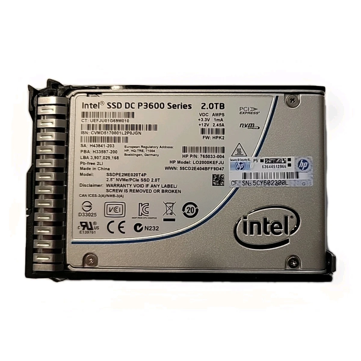 大容量 美品 Intel SSD6 665p 2TB x 2枚 Amazon.com: Intel 660p Series M.2 2280 2TB PCIe NVMe 3.0 x4 3D2