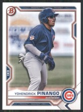 2021 Bowman Draft #BD-25 Yohendrick Pinango Chicago Cubs 50540