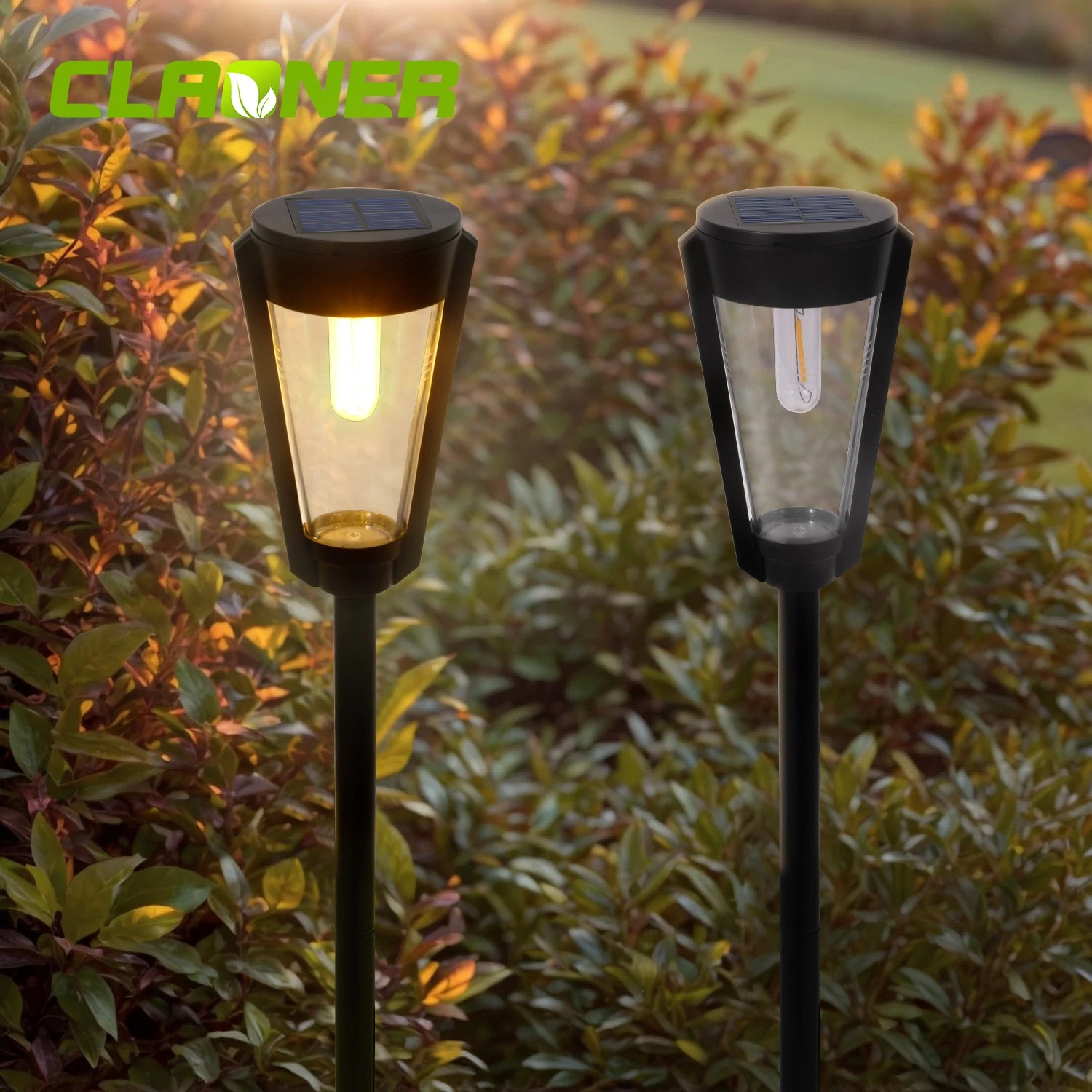 8pack Solar Spot Lights Outdoor Garden Pathway Lawn Stake Lights Landscape Decor