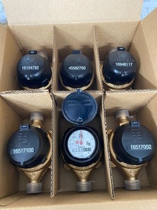 6 Pack Box Of Badger Water Meters