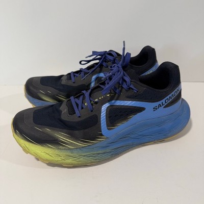 Salomon Men's Glide Max TR Trail Running Shoes Blue Black 10 Outdoor Hike