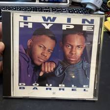 TWIN HYPE DOUBLE BARREL U.S. 1ST PRESS CD 1991 RARE CD - NO SCRATCHES!