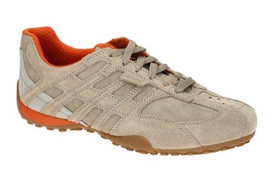 Geox Schuhe SNAKE ORIGINAL A beige Herrenschuhe Sneakers U55MNA 022EK C5004 NEU
