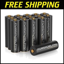 Goldtop Pro High Capacity 2800mAh NiMH Batteries - 16 Pack Rechargeable Power 2.86 per gallon