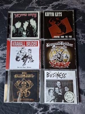 CD SET - 16 Stück Oi , Punk , Psychobilly , Hardcore , Metal ( Teils noch OVP )