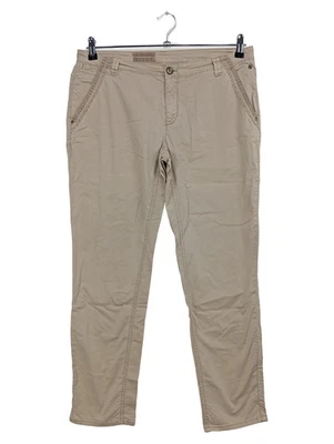 ESPRIT Pantalon en Tissu Femme Beige Casual Coton (EU 38, INT M, W29) - Photo 1/4