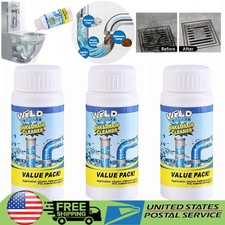 3X Wild Tornado Powerful Sink Drain Cleaner High Efficiency Clogging Cleaner