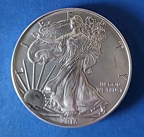 2015 Unc. Silver Eagle Dollar - 1 Oz. Pure Silver
