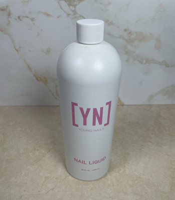 Young Nails YN Acrylic Liquid Monomer Nail Liquid Monomer 32 fl oz / 940 mL