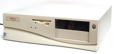 Compaq Deskpro 2000 DP2000 Retro Business PC Klassiker Vintage Computer DEFEKT