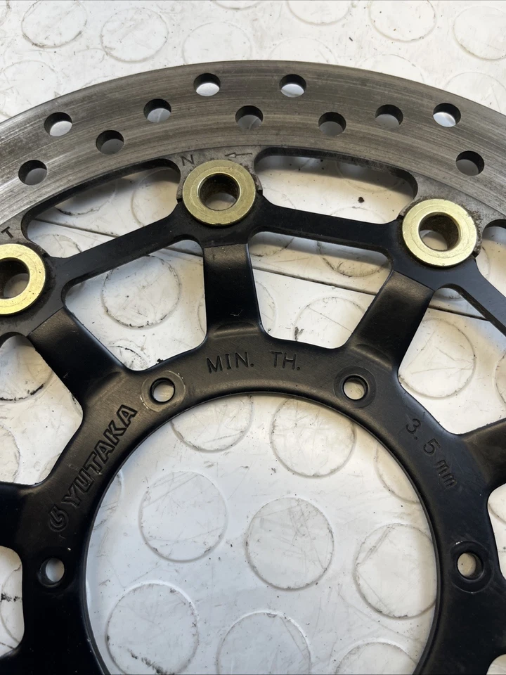 Rotor de disco de freno delantero izquierdo Honda CBR600RRR 2007-2011 OEM Foto 3 de 4