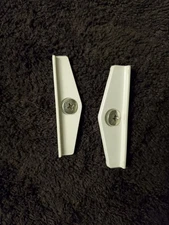 Door Hinge Cover Set-Maytag Neptune Dryer w/ screws OEM 33001764 WP33001764 USED