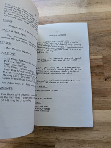 A Key To The American Psilocybin Mushroom By Leonard Enos 1972 Paperback Book - Picture 6 of 12