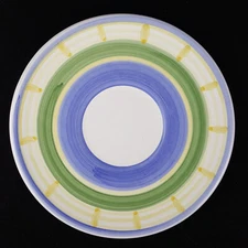 Williams Sonoma Marisol 7” Set Of 6 Appetizer Salad Starter Plates Made in Italy