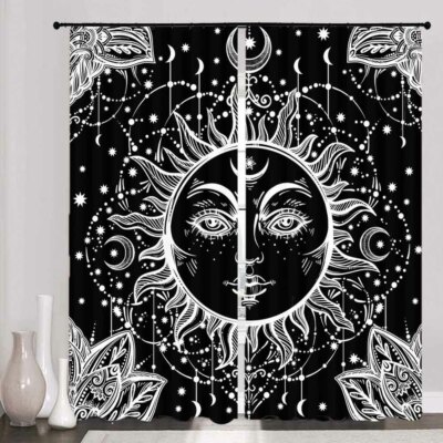 Bud Aperture Progress 3D Curtain Blockout Photo Printing Curtains Drape Fabric