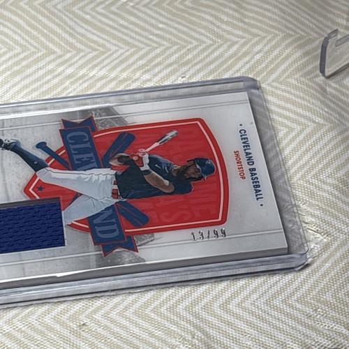 2021 Panini Chronicles #69 Amed Rosario America's Pastime Swatches Blue #/99 - Picture 3 of 5