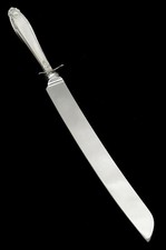 VINTAGE INTERNATIONAL PRELUDE STERLING SILVER 13" CAKE SAW KNIFE