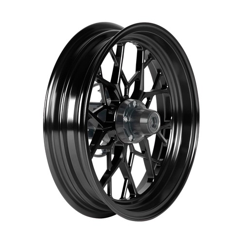 MOS FS20 Forged Wheel for Yamaha NMAX 155 (Augur / Force 2.0) 2020-2025 Black - Picture 5 of 11