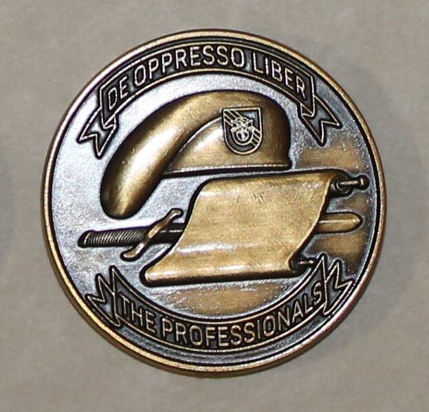 ARMY SPECIAL FORCES RANGER AIRBORNE SINE PARI MILITARY CHALLENGE COIN | #2836557357
