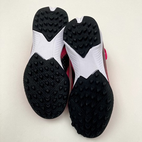 Adidas NEW Ghosted.3 TF J Soccer Cleats - Turf Shoes - Shock Pink Black - 11K - 第 5/8 張圖片