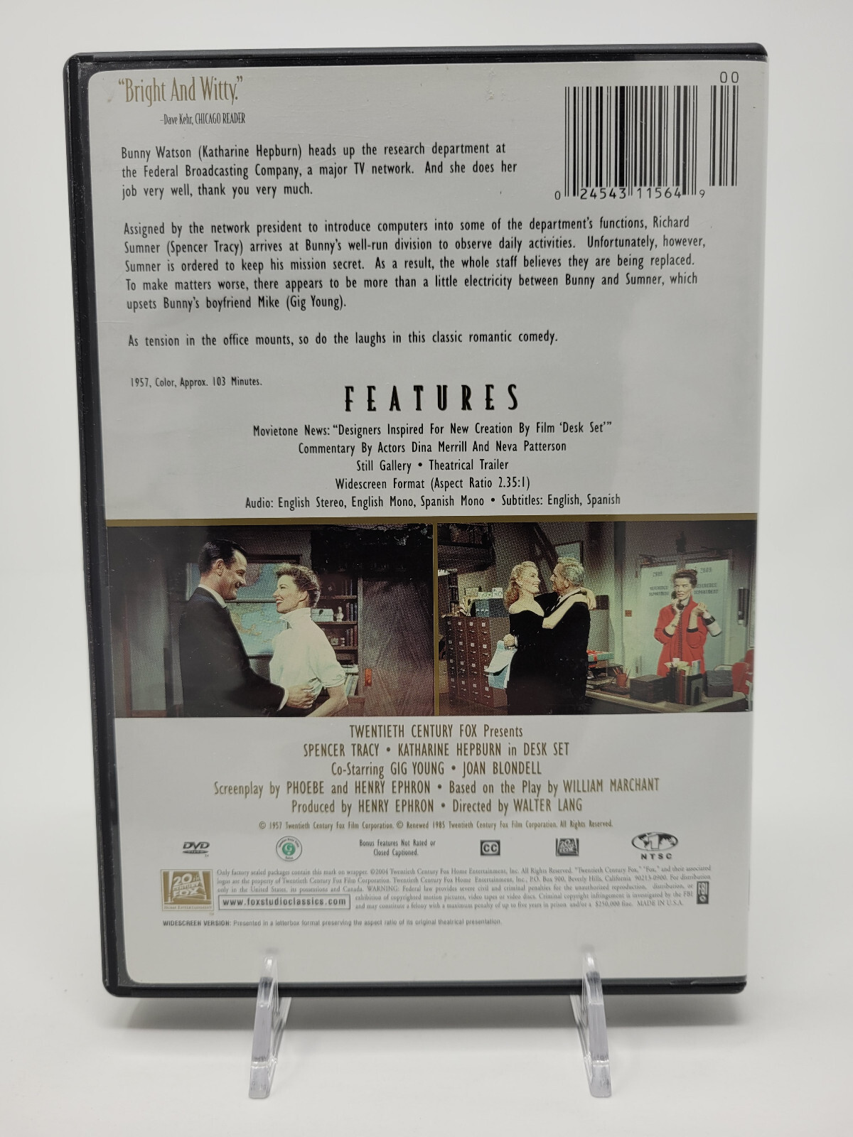 Desk Set DVD 24543115649 eBay