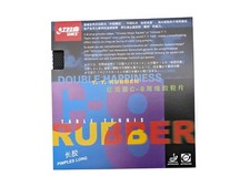 DHS C-8 Long Pips Table Tennis Rubber No Sponge Version Black Color Ping Pong