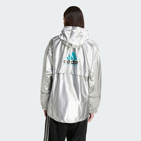 adidas Originals EQT Windbreaker Silver Metallic JN4526 adidas Originals EQT Windbreaker Silver Metallic JN4526