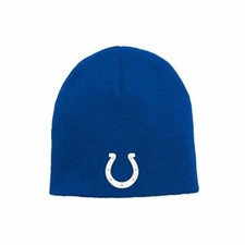 NFL Beanie Indianapolis Colts, Blue Cuffless