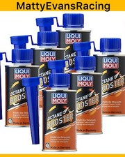 6 x LIQUI MOLY OCTANE BOOSTER PLUS, PETROL FUEL ADDITIVE TREATMENT 21616 (1 Box)