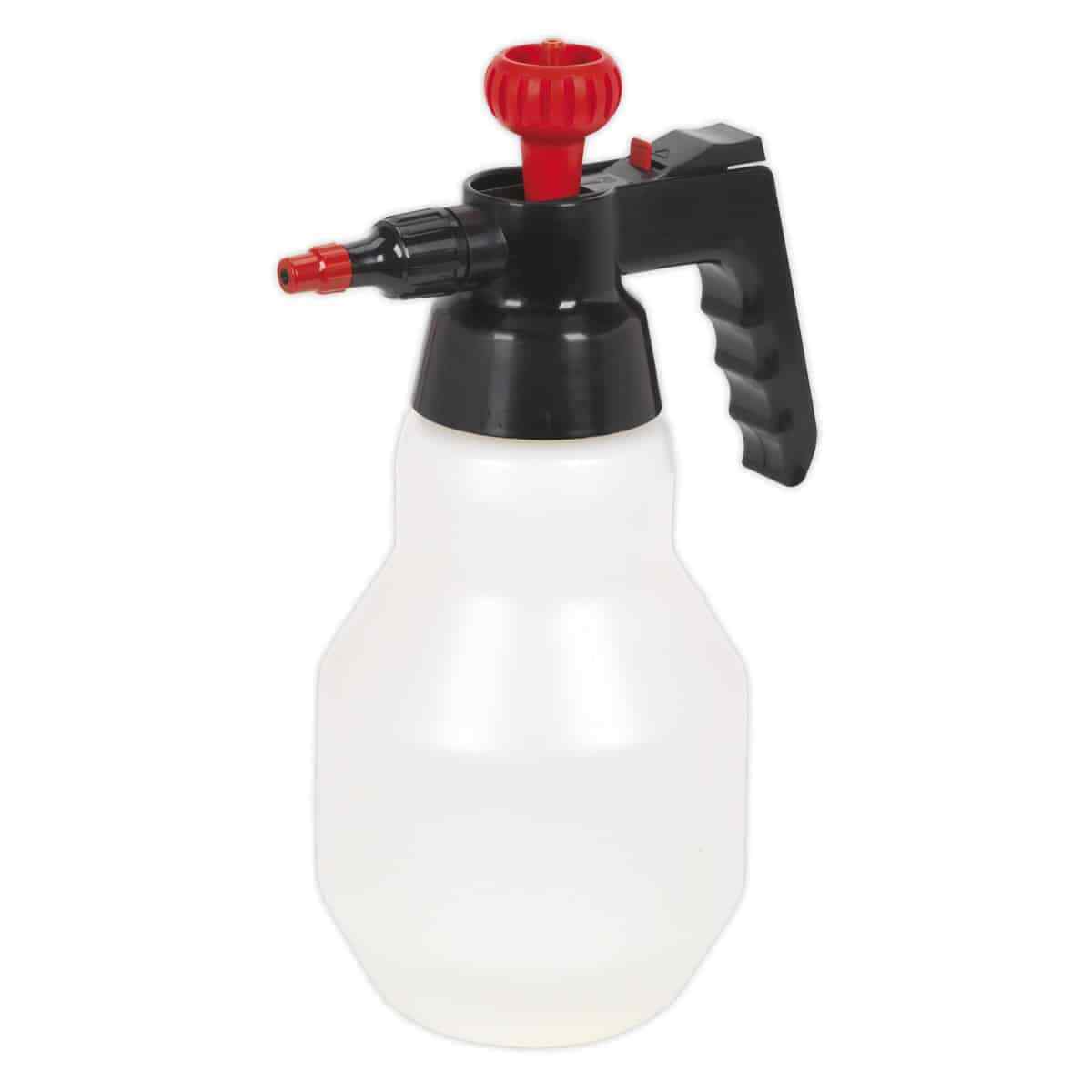 Sealey Premium Pressure Solvent Sprayer with Viton® Seals 1.5L Garage Worksho...