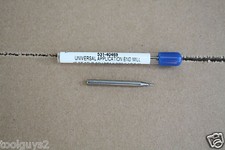 BEST CARBIDE 4 FLUTE 1/16" UNIV APPLICAT STUB LENGTH  END MILL "NEW"