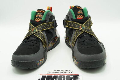 NIKE AIR RAID NEW SIZE 5.5Y URBAN JUNGLE BLACK DARK GREY