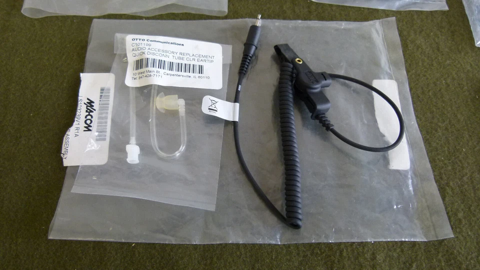 Lote de 2 - Kit de Vigilancia Micrófono Palma Dos Alambres Profesional OTTO Foto 3 de 4