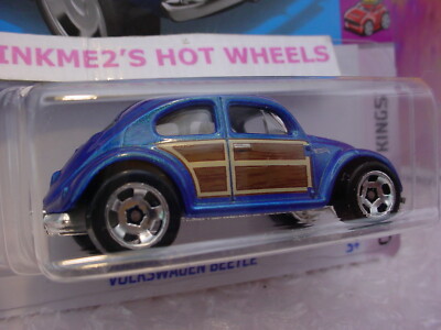 ➽ 2022 Hot Wheels VOLKSWAGEN BEETLE #42 blue VW bug 🚗 COMPACT