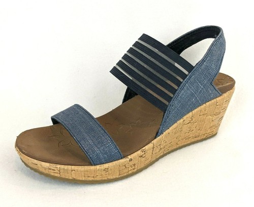 skechers luxe foam wedges