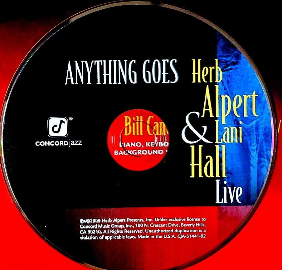 Herb Alpert & Lani Hall "Anything Goes" ( CD Concord Jazz ) eBay