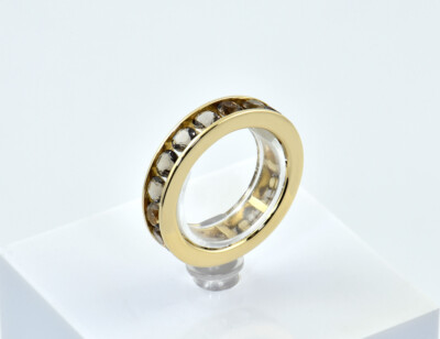 Jette Joop Memoire Ring Rauchquarz 585/000 14 K Gelbgold