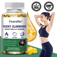 Night Time Fat Burner Supplement For Slimming Weight Loss Appetite Suppressant