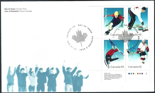 🍁Canada  #1939a LLpb "OLYMPIC WINTER GAMES"  Brand New  2002 First Day Cover