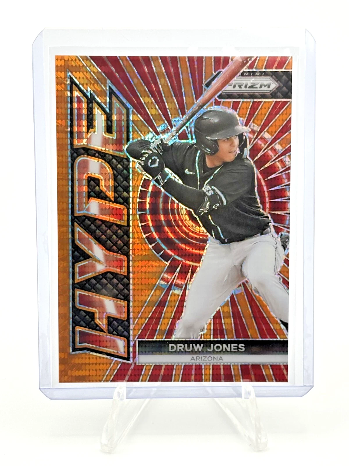 Druw Jones - 2024 Panini Prizm Hype, /399 Red Pulsar - Diamondbacks, Prospect