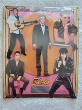 Set of Five Elvis Presley Magnets 1998 New/Sealed
