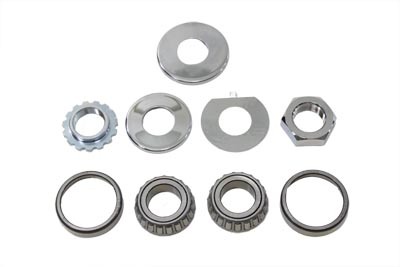 Fork Neck Cup Bearing Kit Harley Touring Softail FLH 49-84 FXST 84-99 FLST 86-99 - Picture 1 of 1
